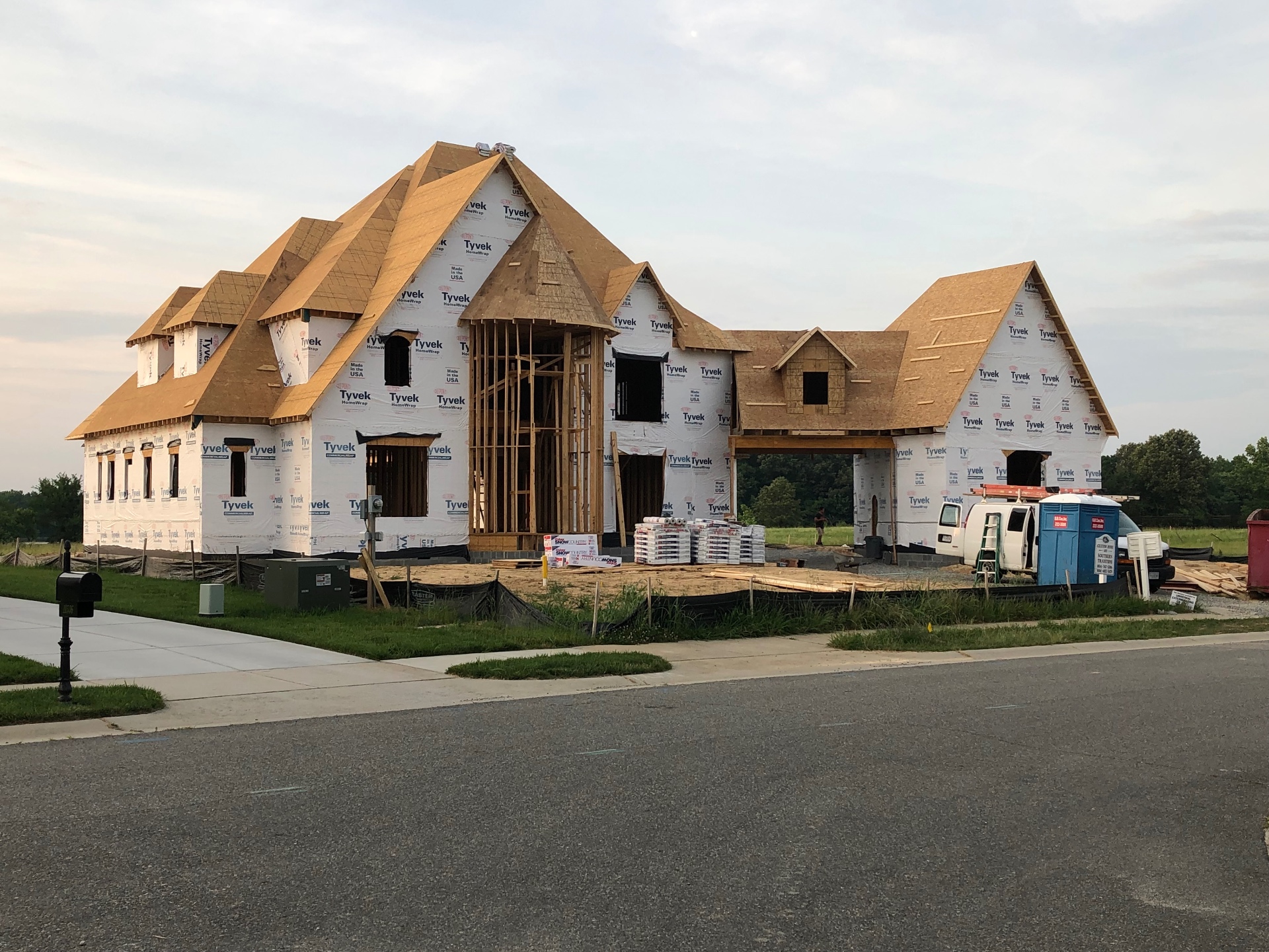 Custom residential framing project